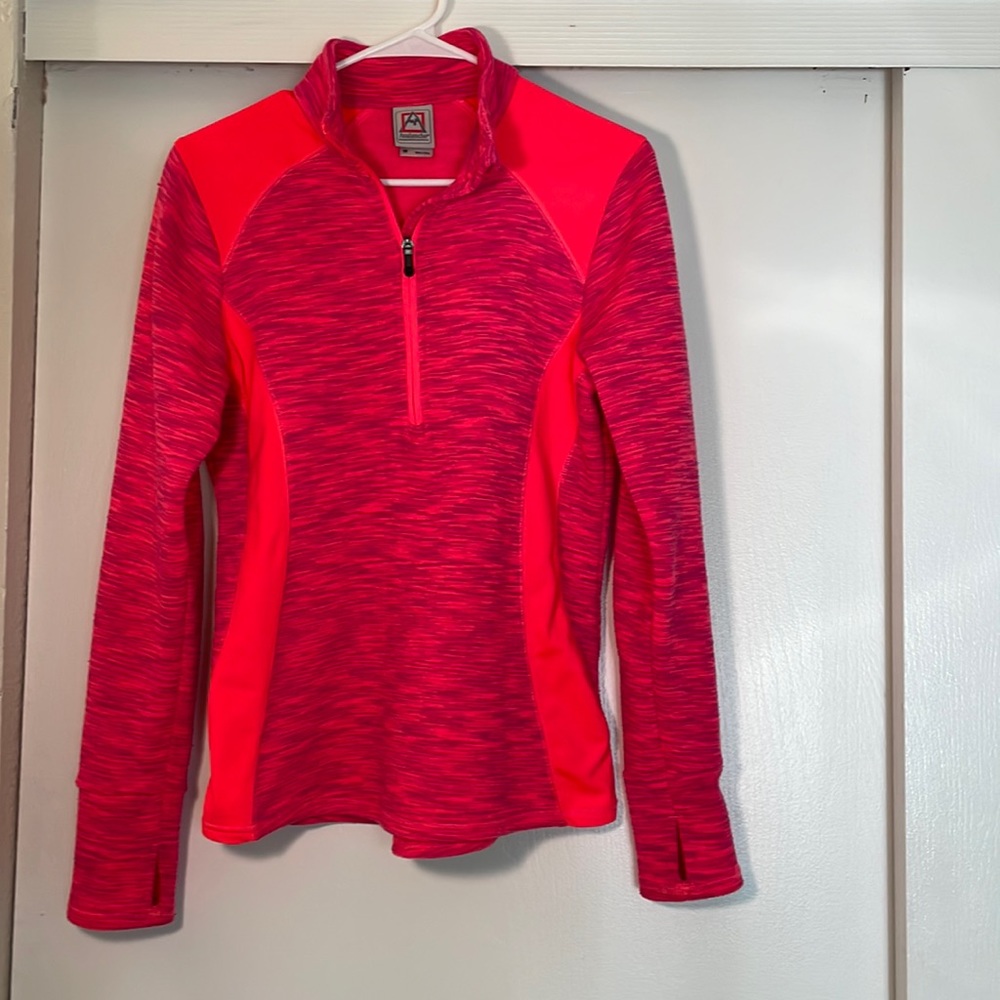 Avalanche Neon Pink Half Zip Pullover Size M